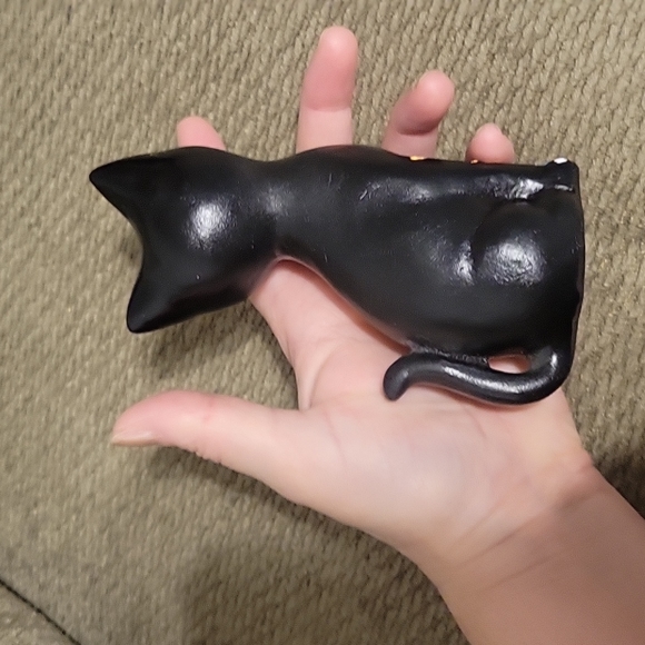 Cat figurine black suger skull - Picture 2 of 4